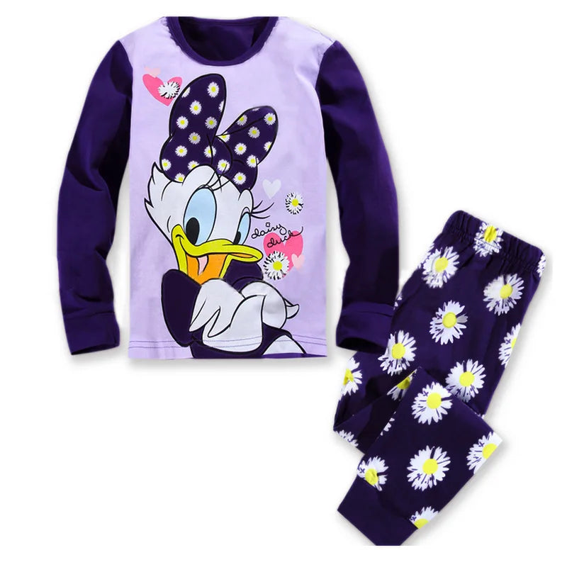 Kids Cartoon Pajamas Set
