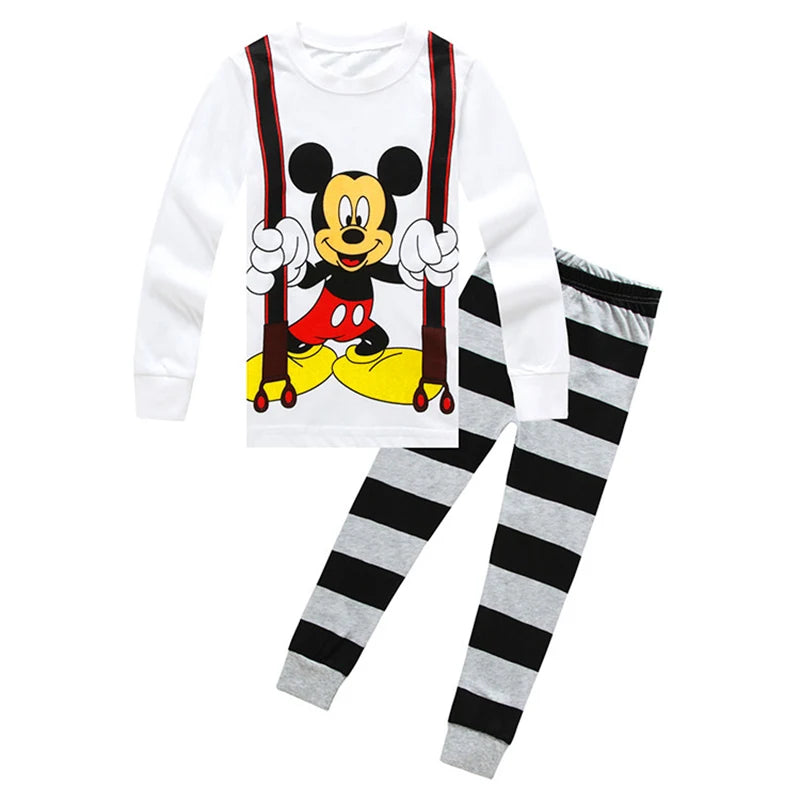 Kids Cartoon Pajamas Set