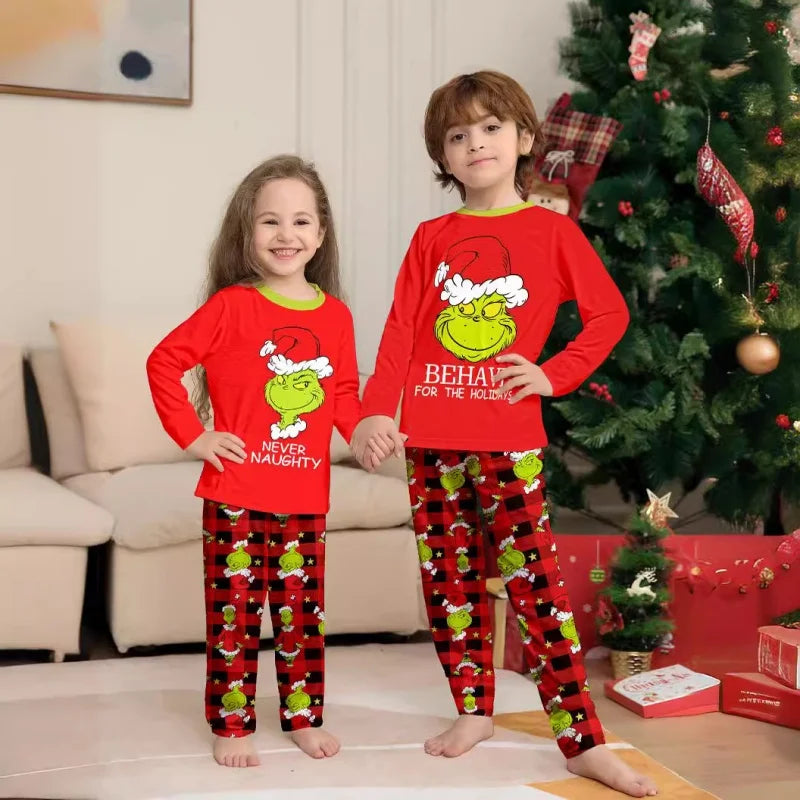 Christmas Family Matching Pajamas Set The Grinch