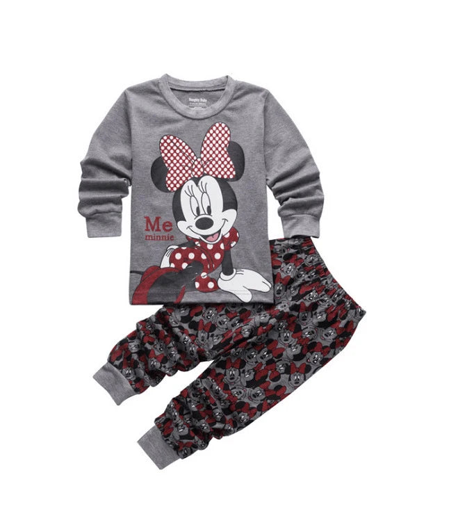 Kids Cartoon Pajamas Set