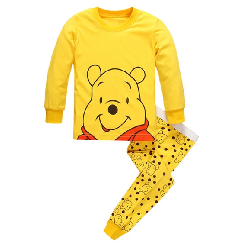 Kids Cartoon Pajamas Set