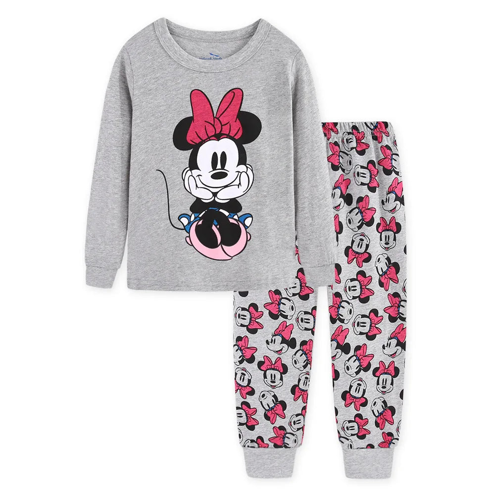 Kids Cartoon Pajamas Set