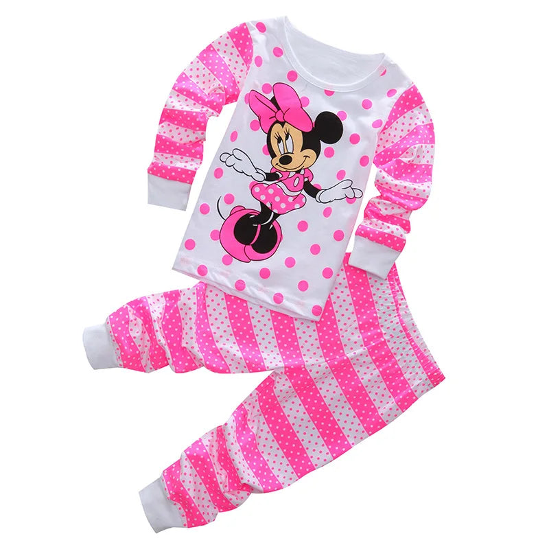 Kids Cartoon Pajamas Set