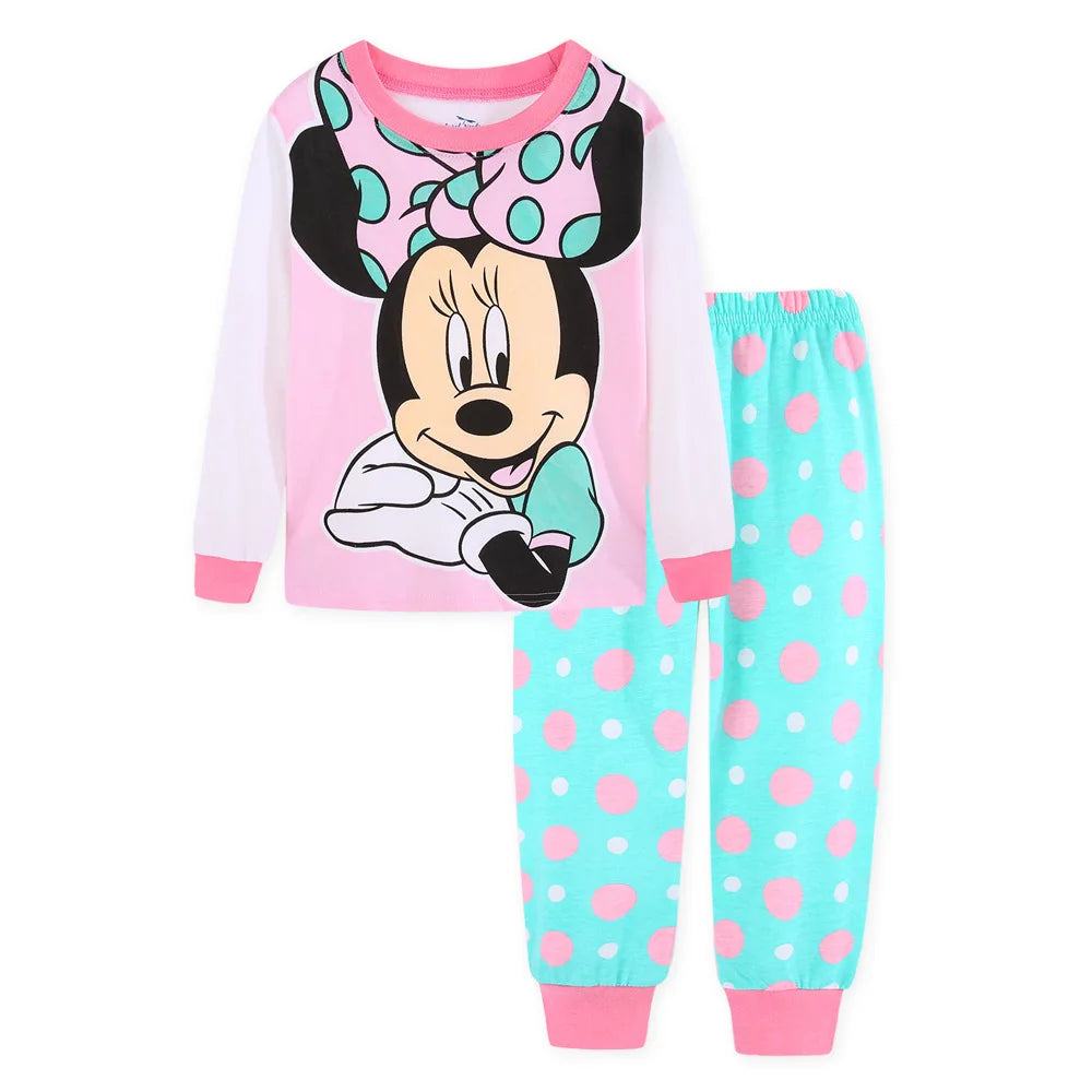 Kids Cartoon Pajamas Set