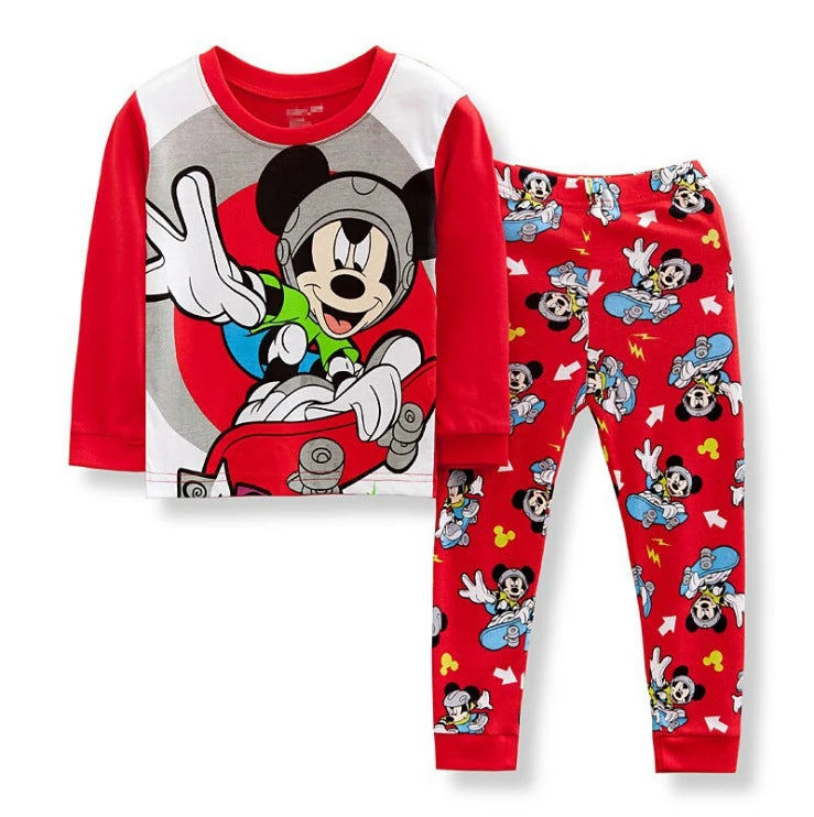 Kids Cartoon Pajamas Set