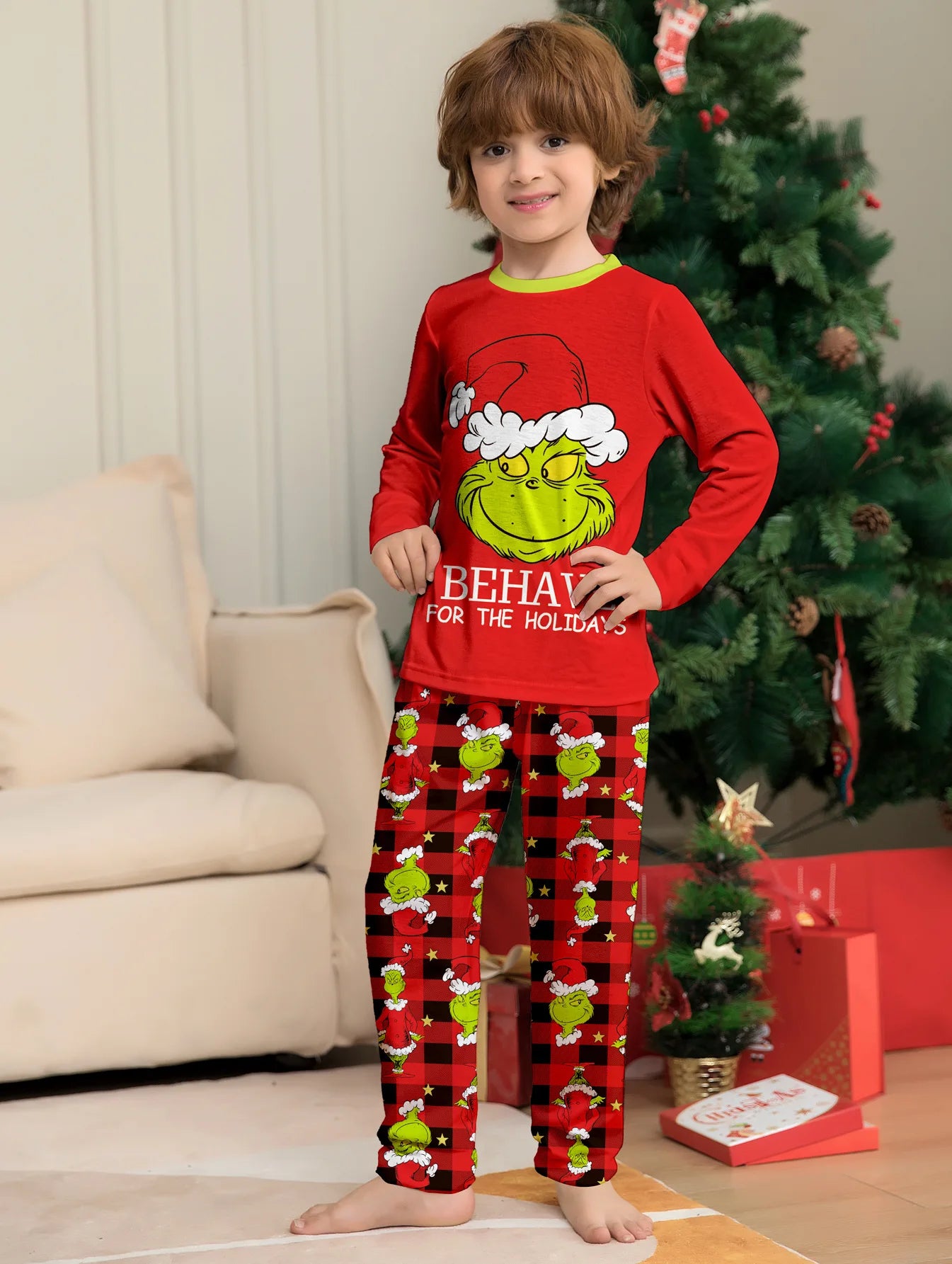 Christmas Family Matching Pajamas Set The Grinch