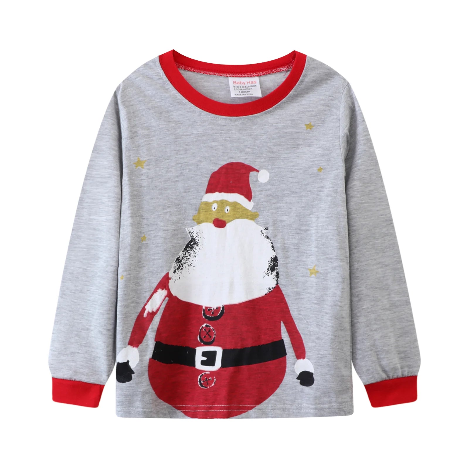 Kids Pajamas Cartoon Christmas 2PCS