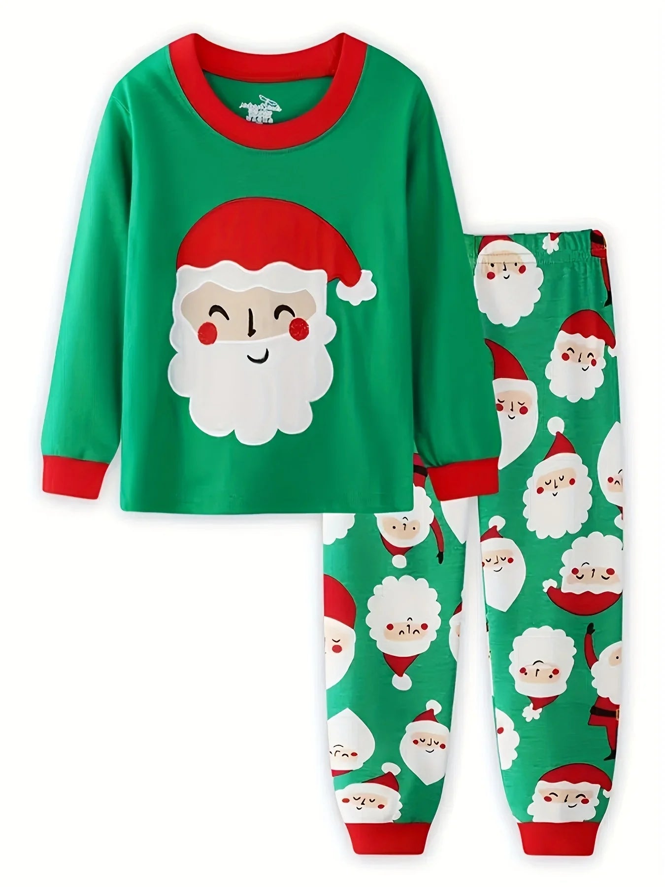 Kids Pajamas Cartoon Christmas 2PCS