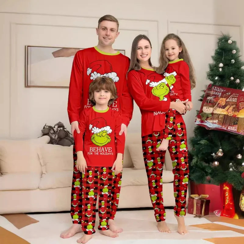 Christmas Family Matching Pajamas Set The Grinch