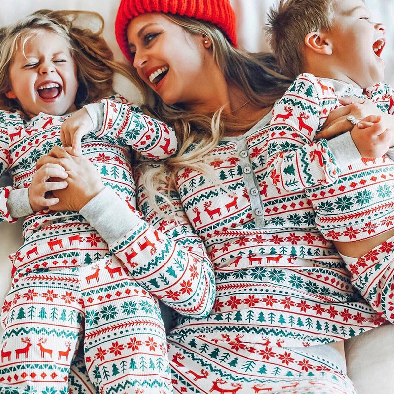Christmas Family Matching Pajama Reindeer Set