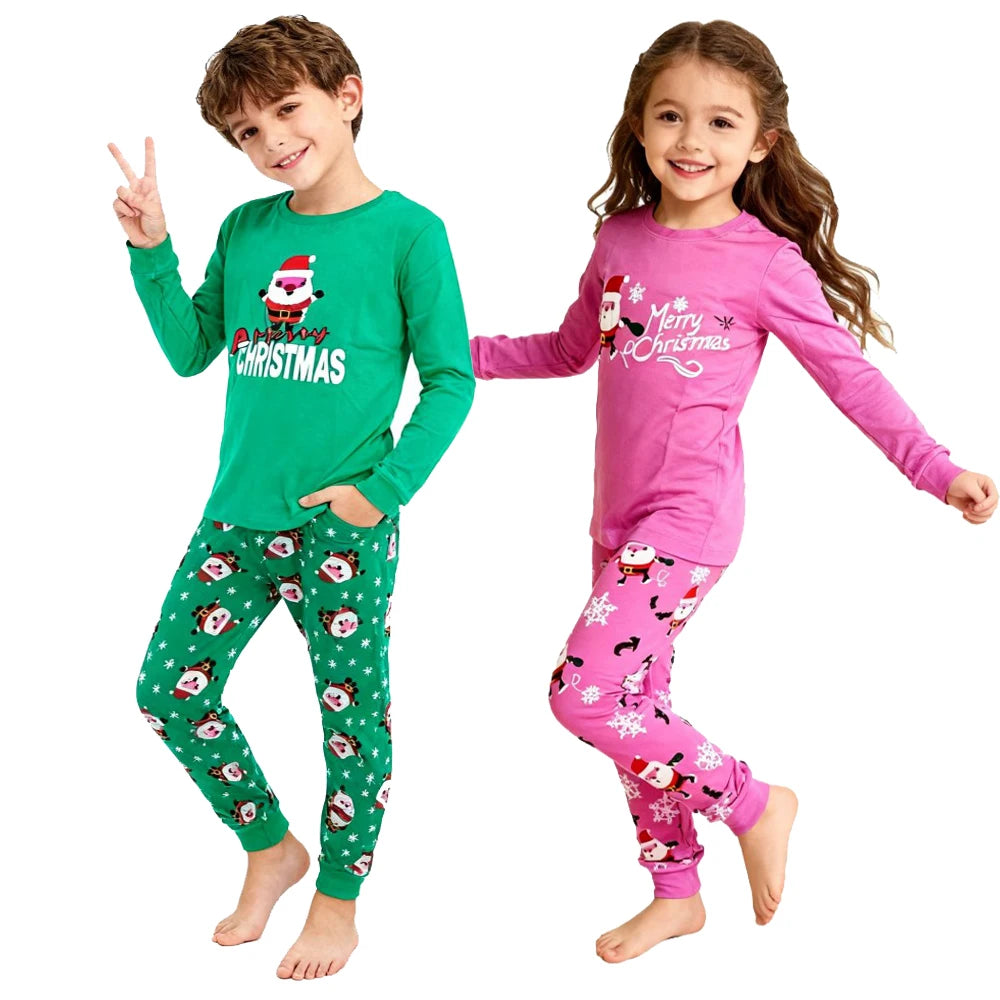Christmas Pajamas Set For Kids