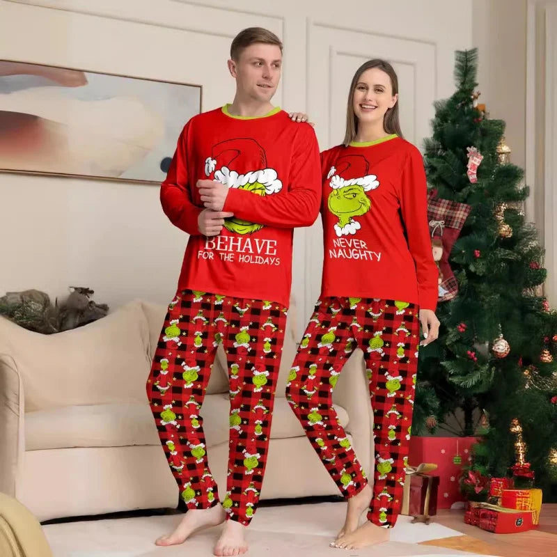 Christmas Family Matching Pajamas Set The Grinch
